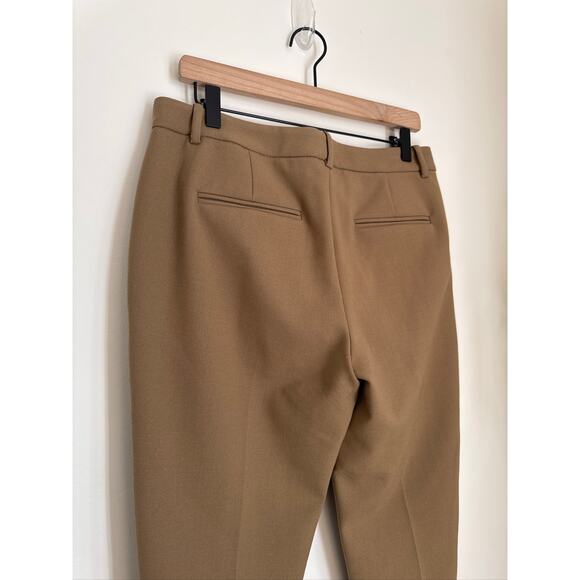 Theory Testra 2 Wool Trouser Pants in Tan, Size 6 - Picture 6 of 7